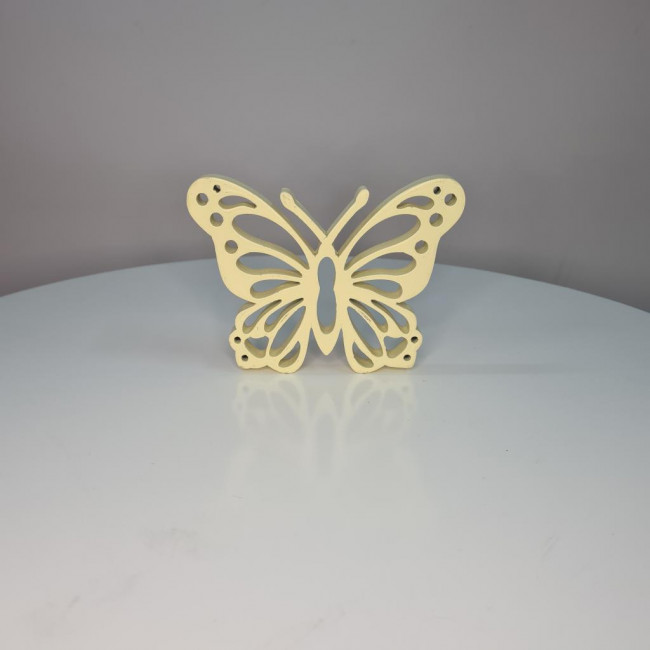 Borboleta mdf P amarelo