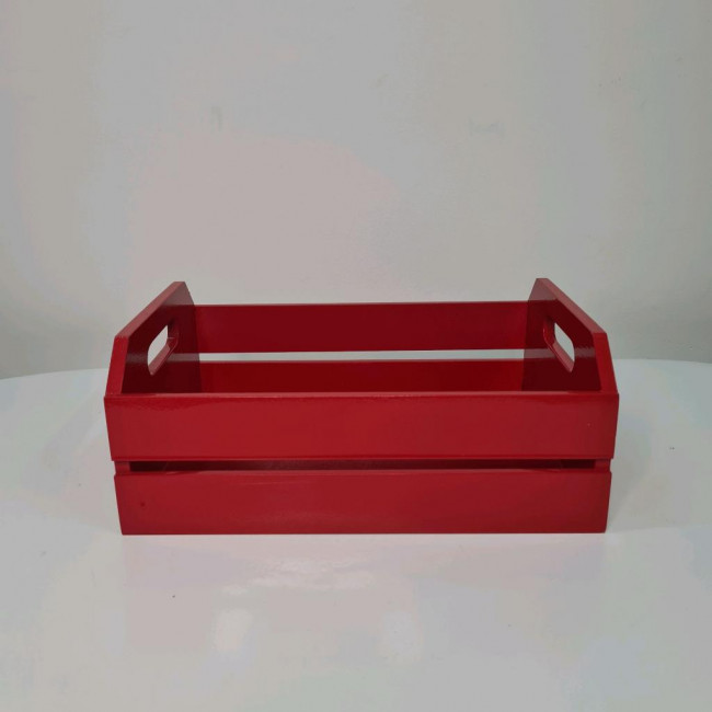 Caixote mdf vermelho