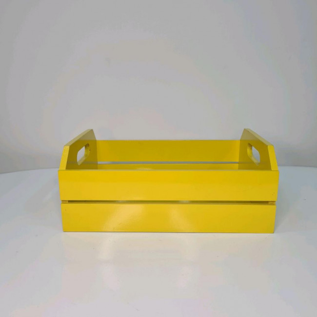 Caixote mdf amarelo