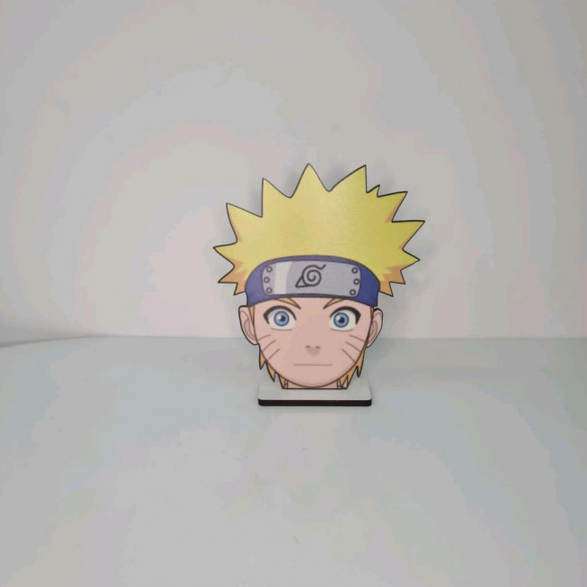 Naruto rosto mdf