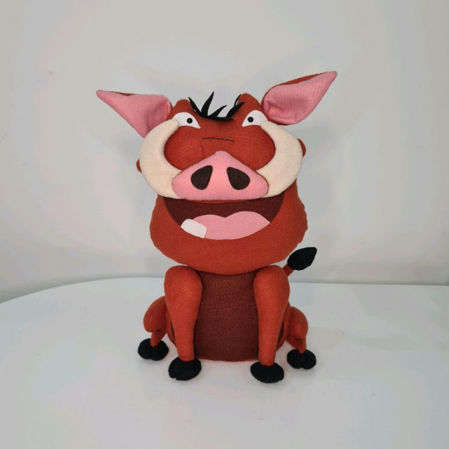 Pumba rei leão feltro