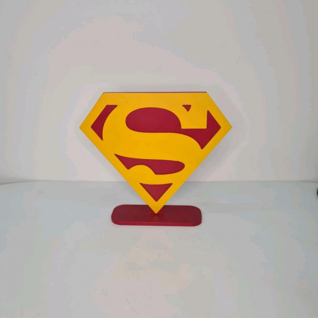 Símbolo mdf superman/supergirl