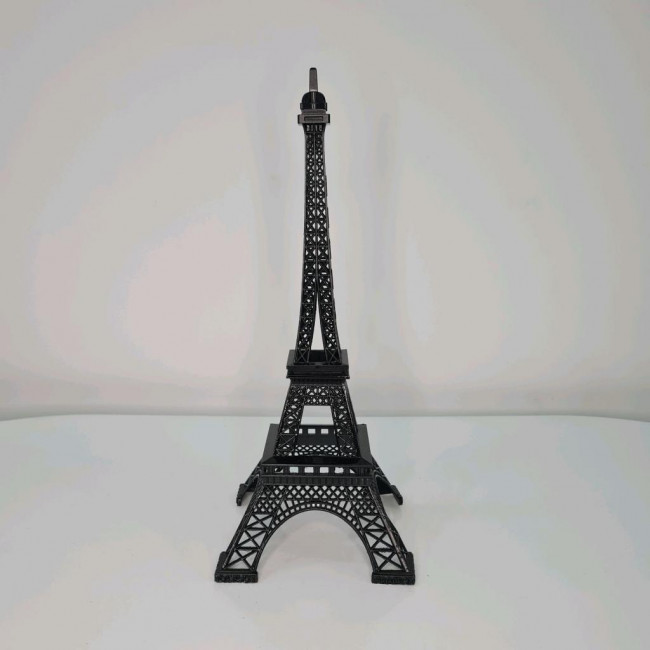 Torre eiffel metal M preta