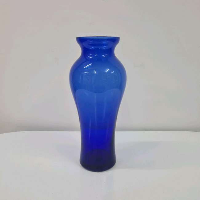 Vaso vidro azul royal