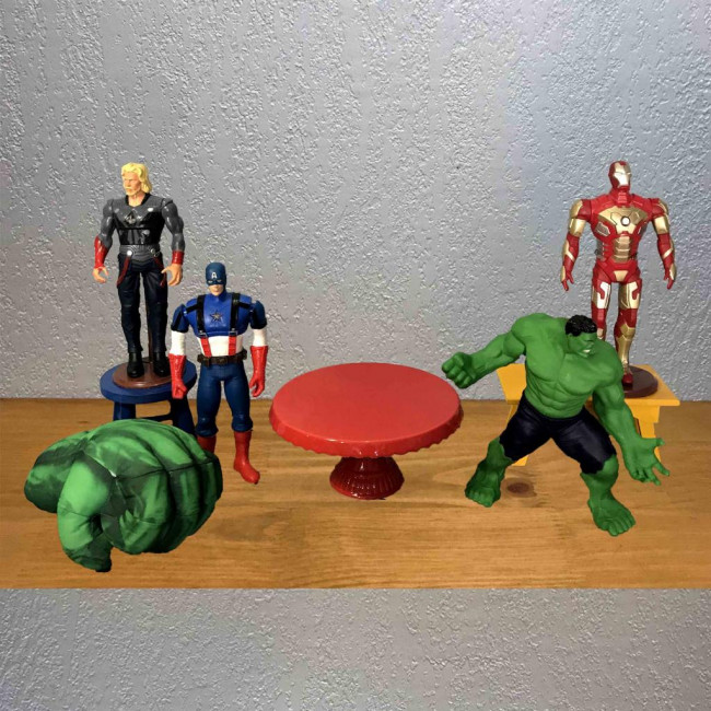 ..Hulk - Boneco M1 - 29.5cm (A) x 30cm (L) PVC