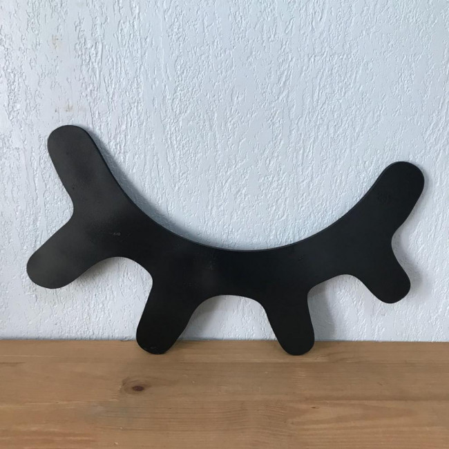 Cílios - Aplique Preto G1 - MDF 56cm (L) x 10cm (A)