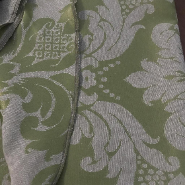 Guardanapo Verde Pistache Jacquard Medalhão Mod.1