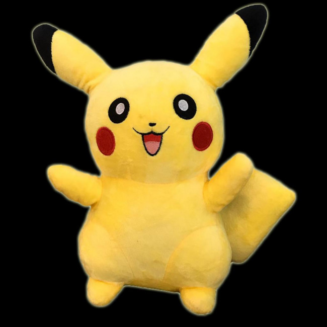 ..Pokemon - Personagem Pikachu G1 - 27cm (L) x 37cm (A) Pelúcia