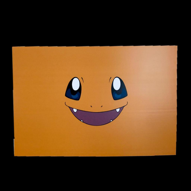 ..Pokemon - Placa 33cm (A) x 50cm (L) Laranja