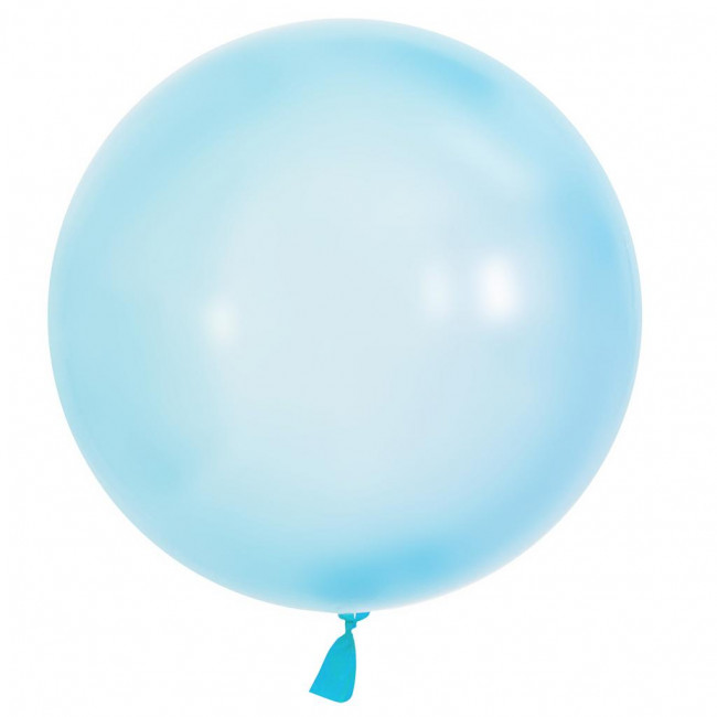 Balão Bubble Azul 24 Polegadas / 60cm