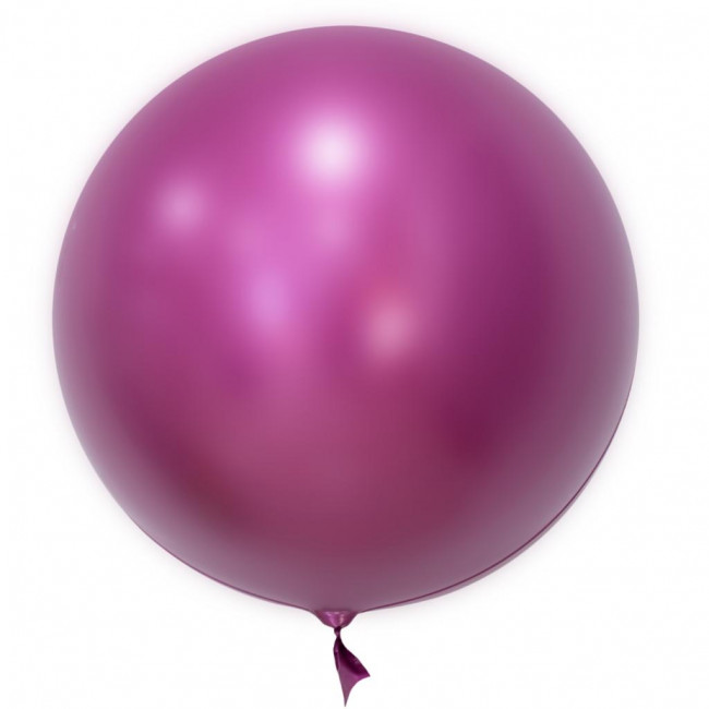 Balão Bubble Cromado Pink 24 Polegadas / 60cm