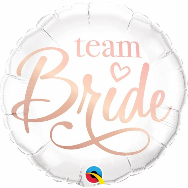 Balão Team Bride 18 Polegadas / 46cm