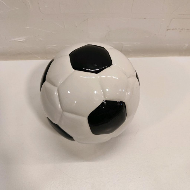 Bola de futebol cerâmica