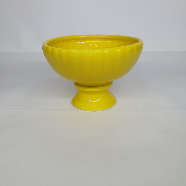 Bowl Canelado Amarelo P