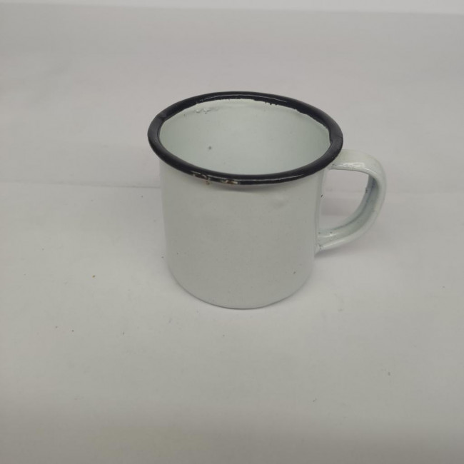 Caneca Metal Branca P