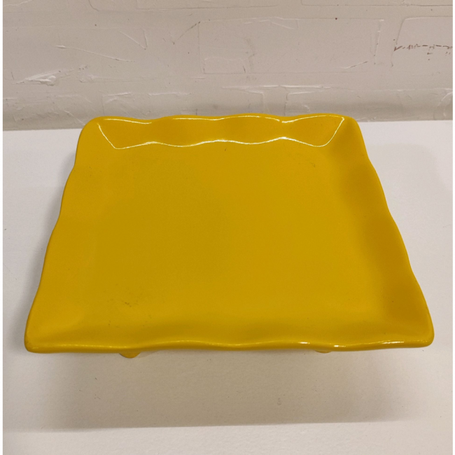 porta doce Onda amarelo p