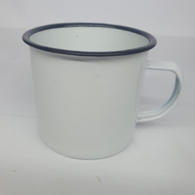 Caneca Metal Branca G