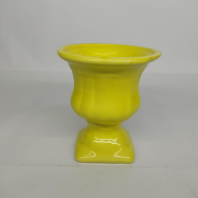 Vaso  Grego Amarelo P