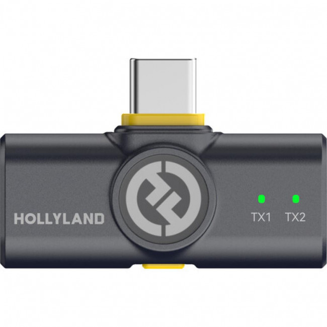 Microfone Lapela Wireless Hollyland Lark M2 Duplo Original