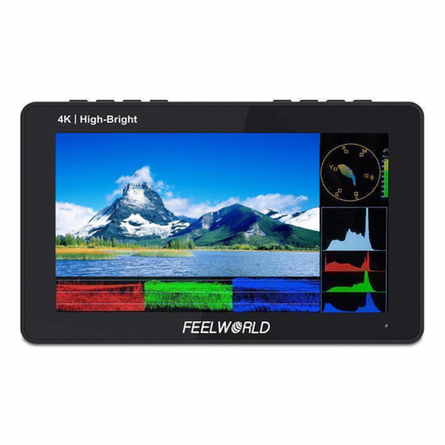 Monitor Feelworld F5 Pro X 1600nit Touch 3d Lut 4k Hdmi