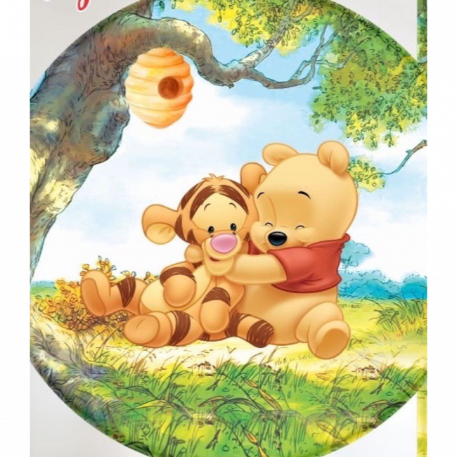 CAPA PARA MINI PAINEL 50CM URSINHO POOH