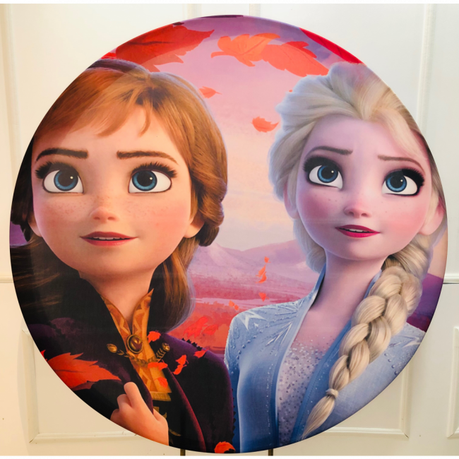 CAPA PARA PAINEL REDONDO FROZEN