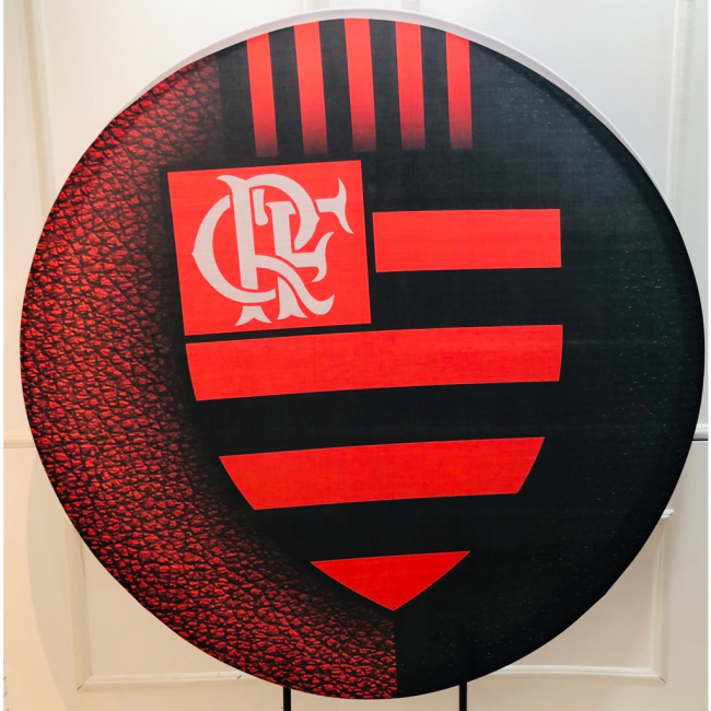 CAPA PARA PAINEL REDONDO FLAMENGO