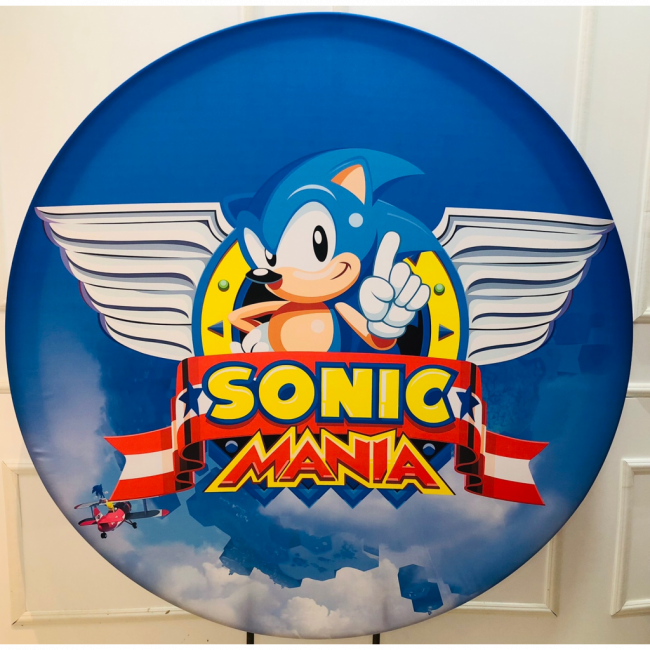 CAPA PARA PAINEL REDONDO SONIC MANIA