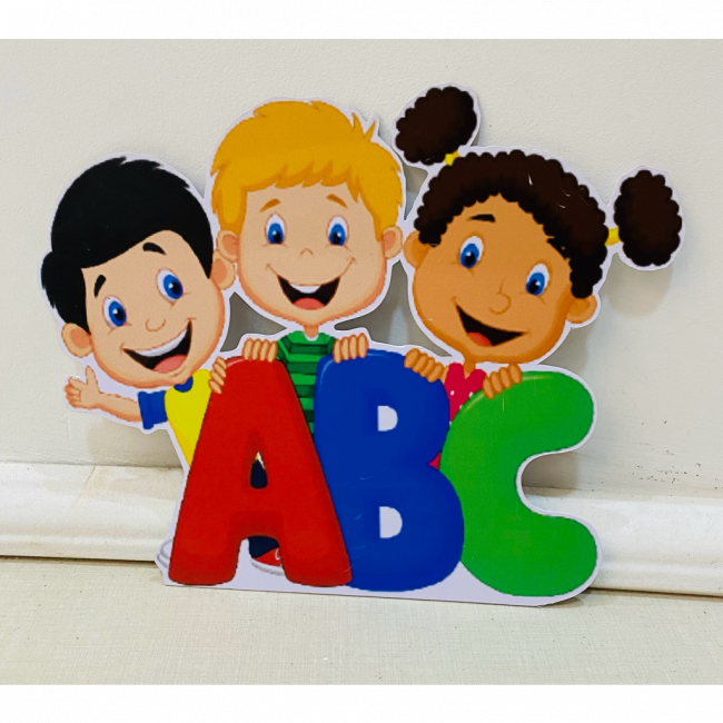 DISPLAY ABC PVC 20CM