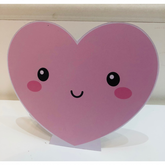 Display chuva de amor 20cm pvc