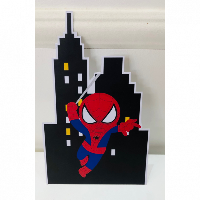 DISPLAY HOMEM ARANHA 20CM EM PVC