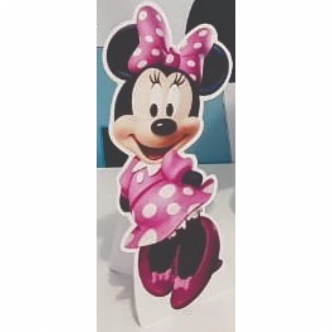 DISPLAY MINNIE ROSA PVC 20CM