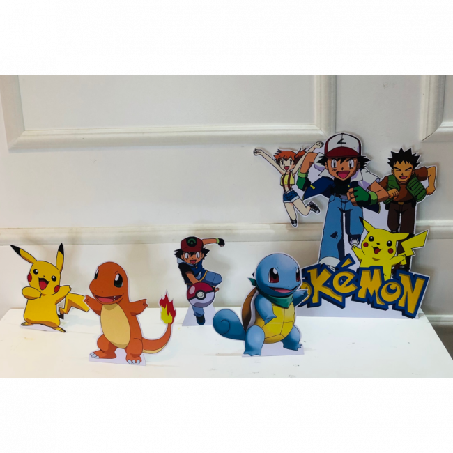 Kit Display  Pokémon 5 unidades