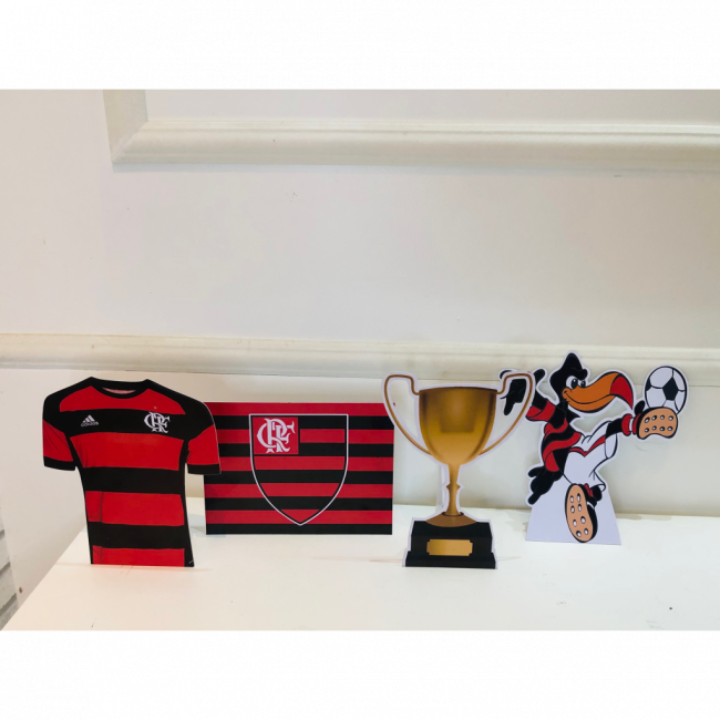 Kit Display Flamengo 4 unidades