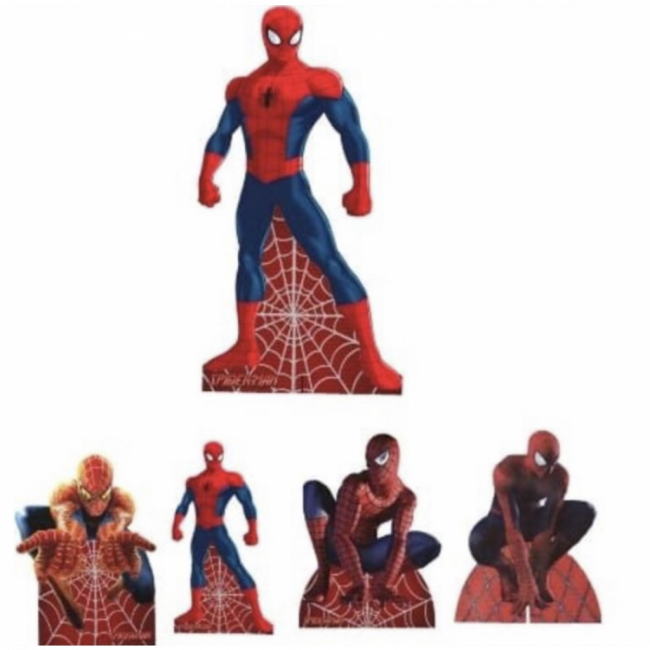 Kit Display Homem Aranha 5 unidades