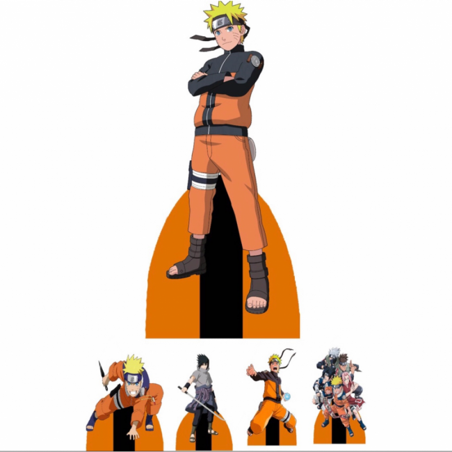 Kit Display Naruto 5 unidades