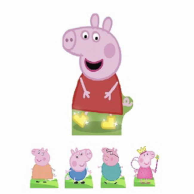 Kit Display Peppa Pig 5 unidades