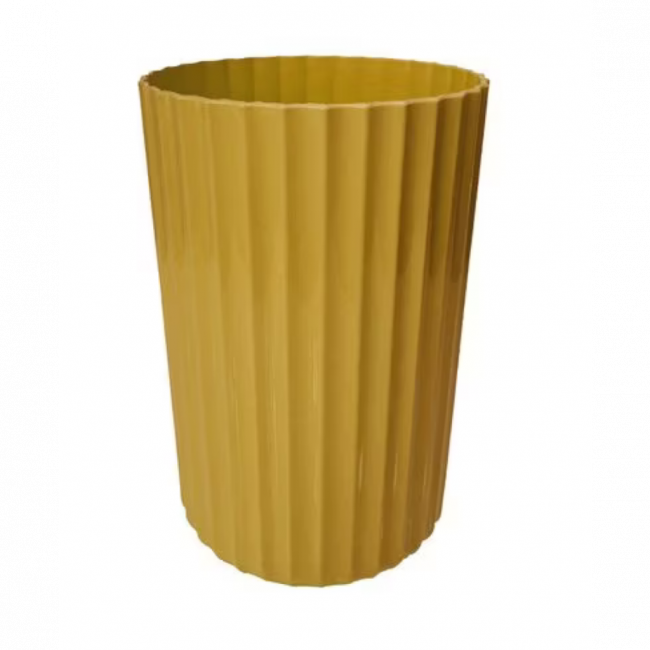 VASO CANELADO DOURADO