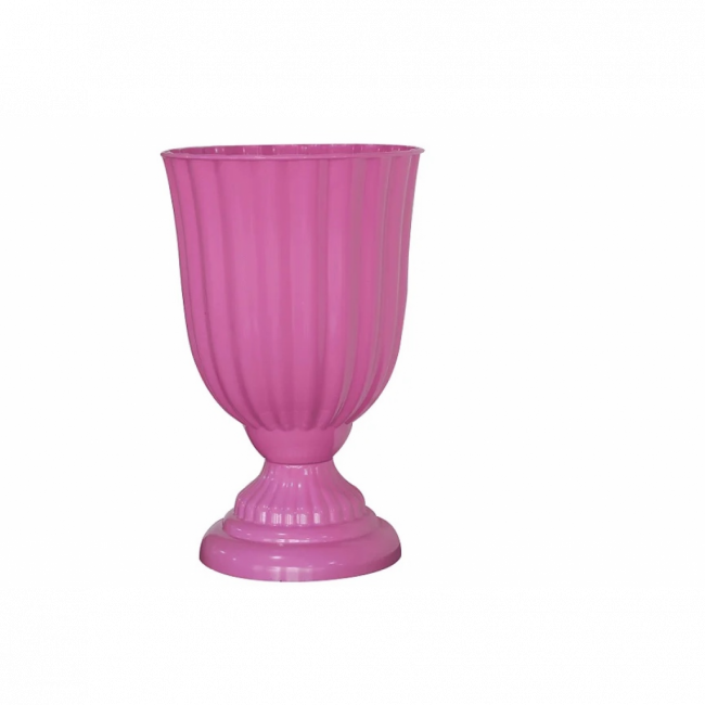 Vaso Dubai  ROSA  Poliestireno  L 13 x A 21