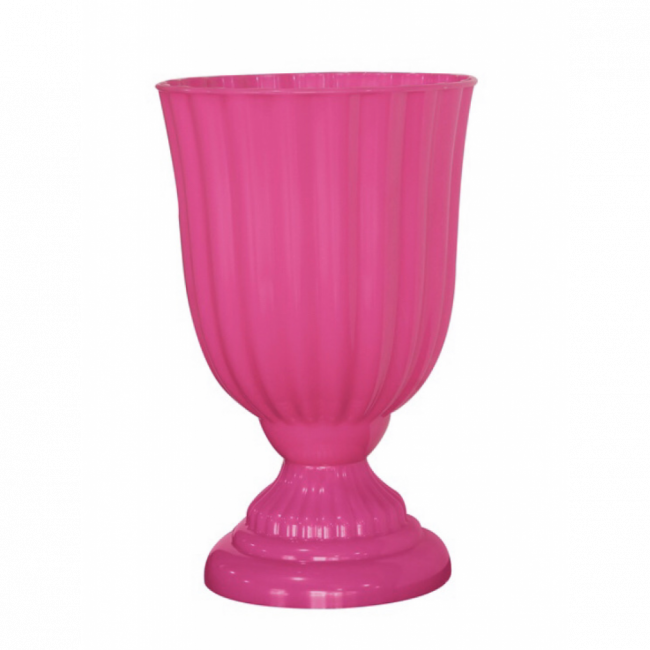 Vaso Dubai  ROSA PINK  Poliestireno  L 13 x A 21