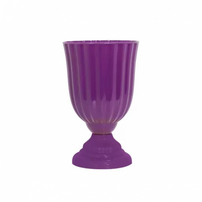 Vaso Dubai  ROXO  Poliestireno  L 13 x A 21