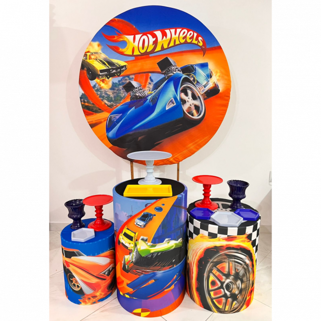 Festa afetiva pronta - Hot Wheels 2