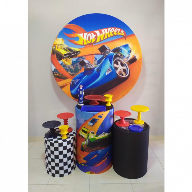 Festa afetiva pronta - Hot Wheels