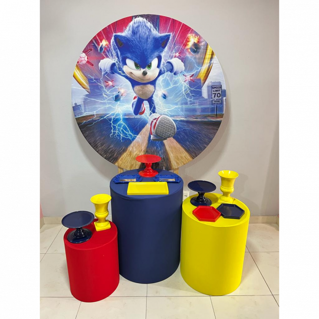 Festa Afetiva Pronta - Sonic