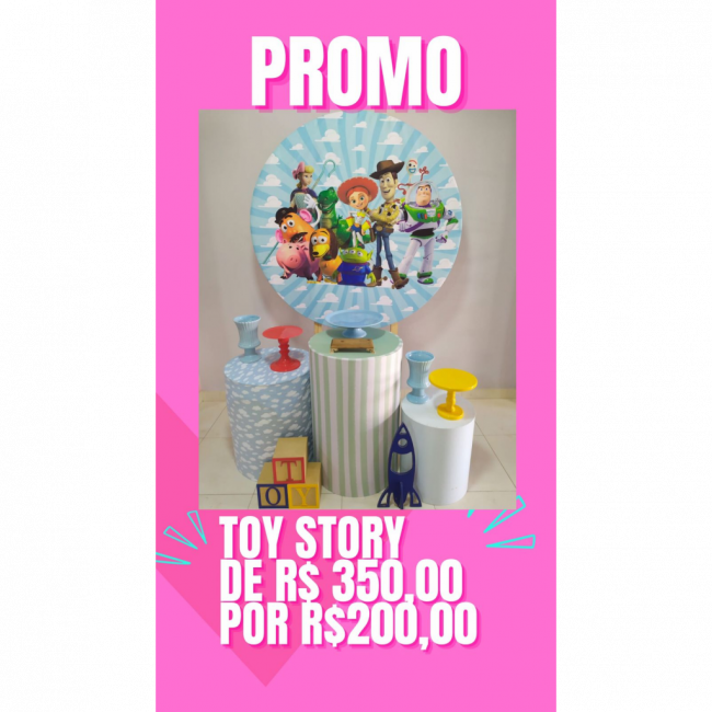 Festa afetiva pronta - Toy Story