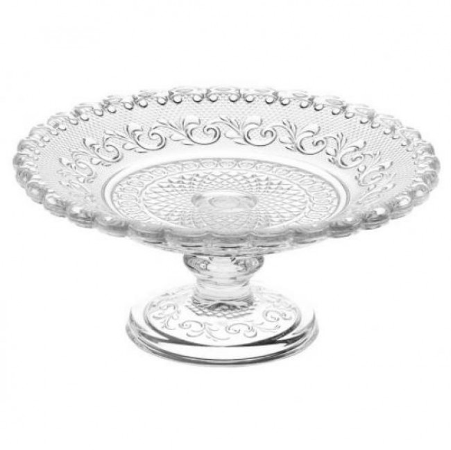 Prato C/ Pedestal Cristal P