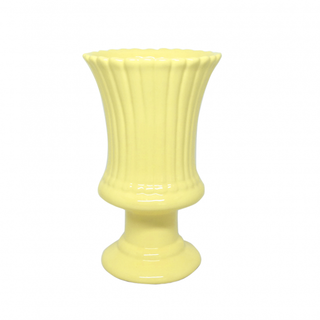 Vaso Taça Amarelo Candy G