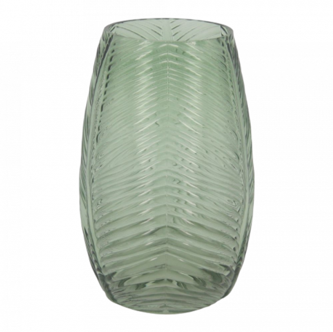 Vaso de Vidro Verde M