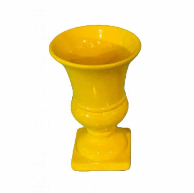 Vaso Romano Amarelo G