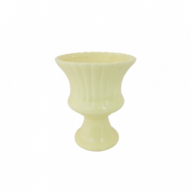 Vaso Taça Amarelo Candy M